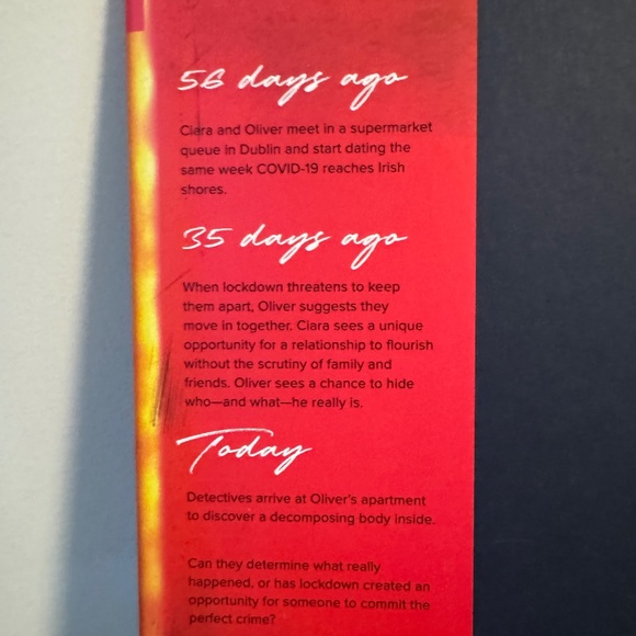 56 Days by Catherine Ryan Howard Hardcover - Picture 2 of 2